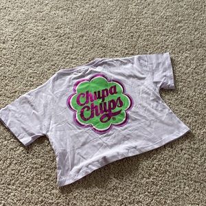 Zara girls cropped tee. 9-10 yrs